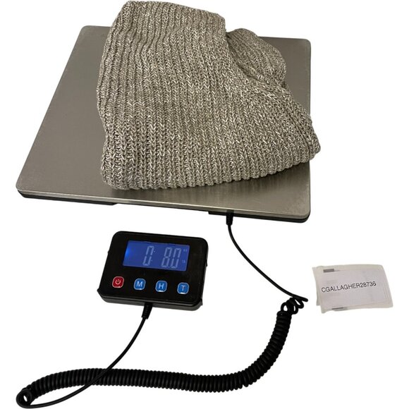 Massimo Dutti Womens Sweater Vest Small S Taupe Chunky Knit V-Neck 5776/669 NWT - Picture 15 of 15